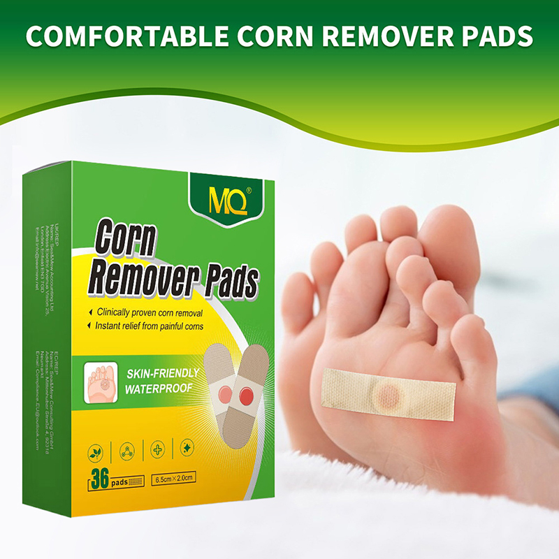 Detox Foot Patch - 36 ชิ้น แผ่นแปะดูแลเท้า แผ่นแปะกำจัดตาปลา แผ่นแปะบำบัด กำจัดตาปลา