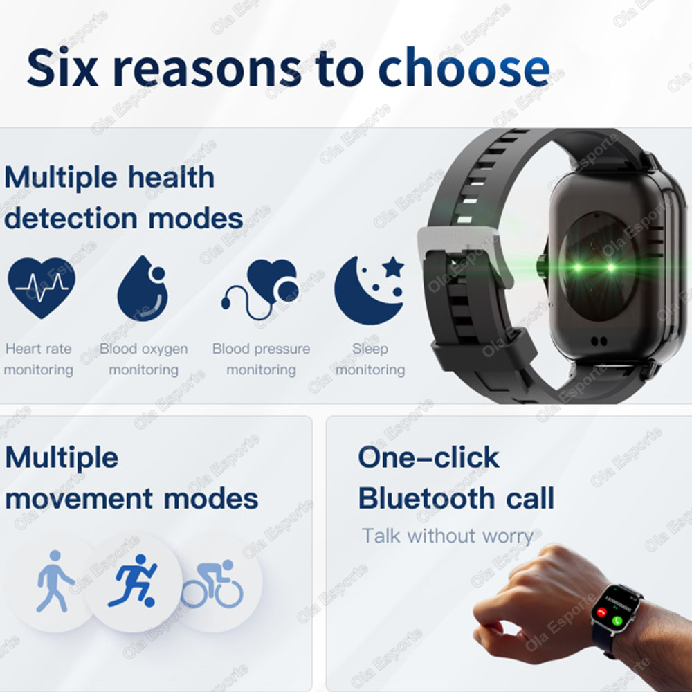สมาร์ทวอทช์ หน้าจอ HD 1.83 นิ้ - Health Wellness Bracelet บทวิจารณ์และราคา