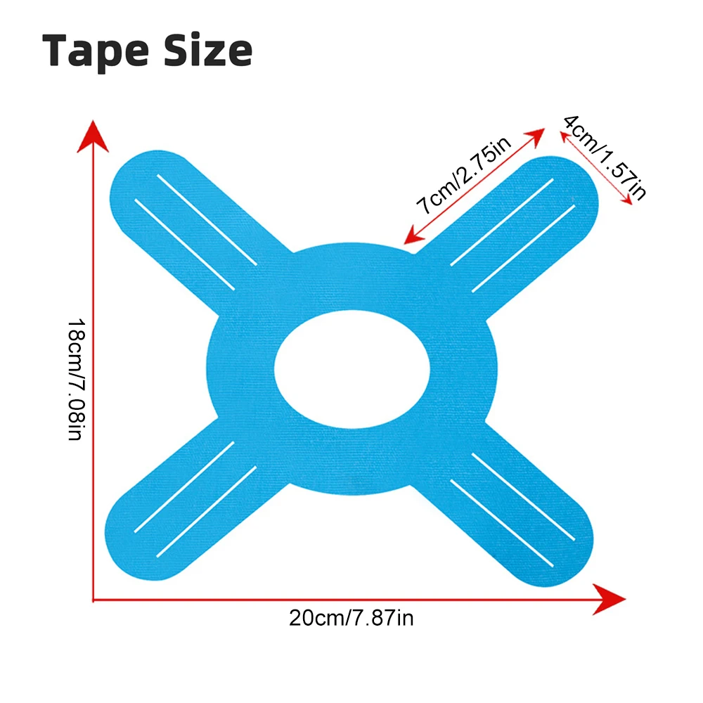 เทปคิเนซิโอสำหรับกีฬา 5 ชิ้น ส - Sports Taping Precut บทวิจารณ์และราคา