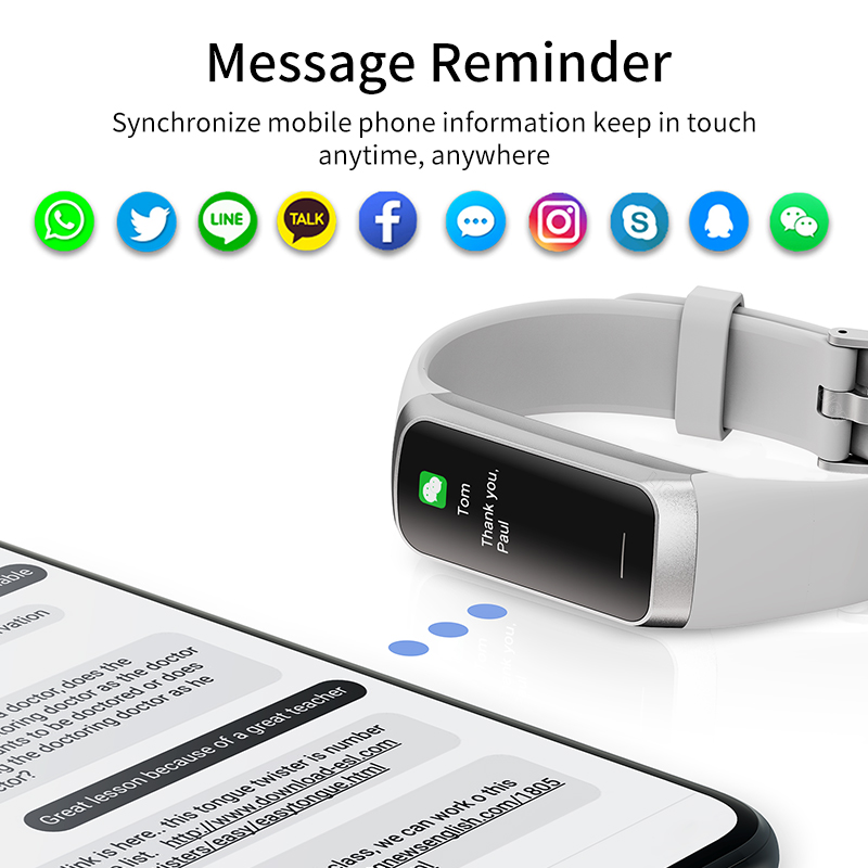 Foxbox IP67นาฬิกาข้อมือผู้หญิง - Health Wellness Bracelet บทวิจารณ์และราคา
