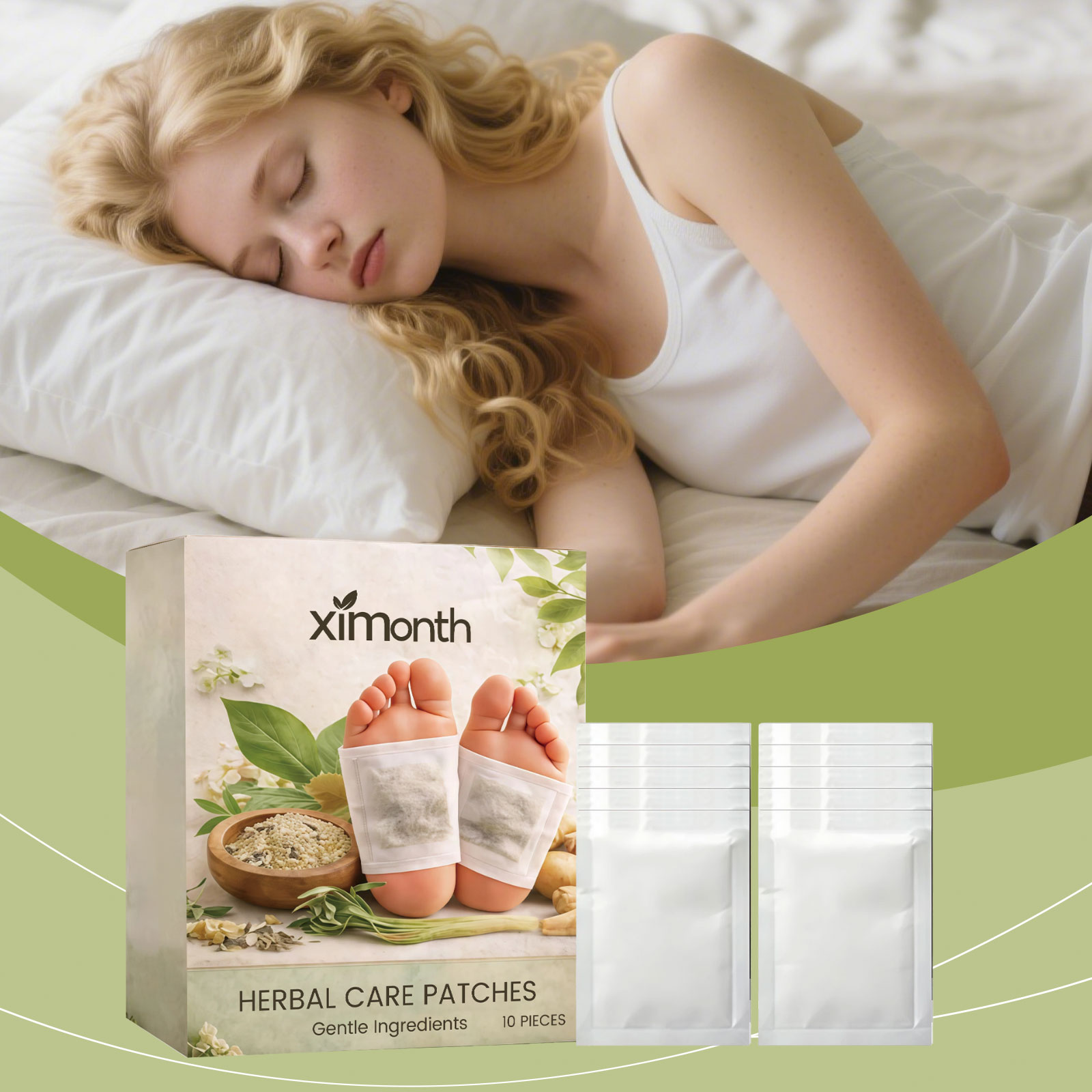 แผ่นแปะเท้าดีท็อกซ์สมุนไพรธรรม - Detox Foot Patch บทวิจารณ์และราคา