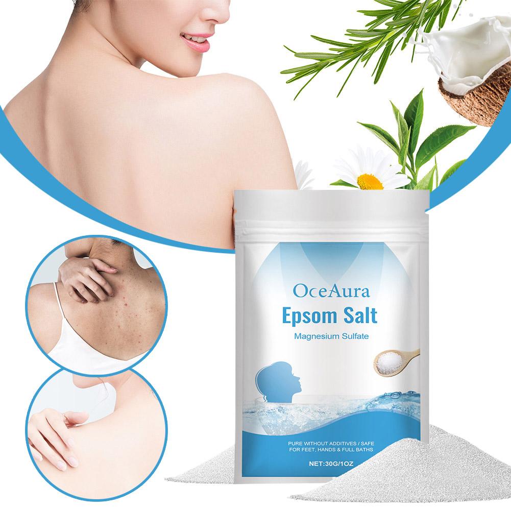 เกลือเอปซอม แมกนีเซียมซัลเฟต บ - Bath Salts Magnesium บทวิจารณ์และราคา