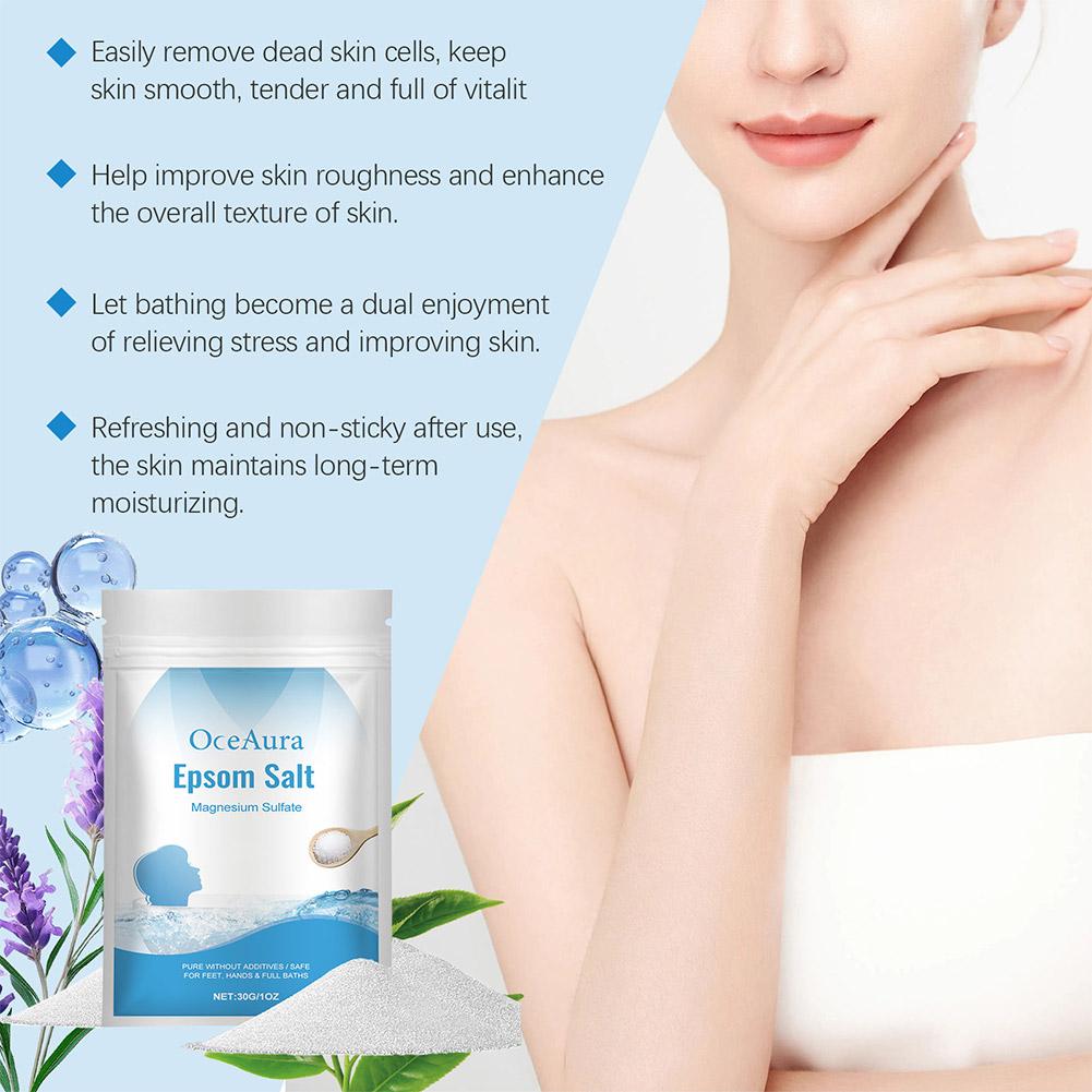 เกลือเอปซอม แมกนีเซียมซัลเฟต บ - Bath Salts Magnesium บทวิจารณ์และราคา